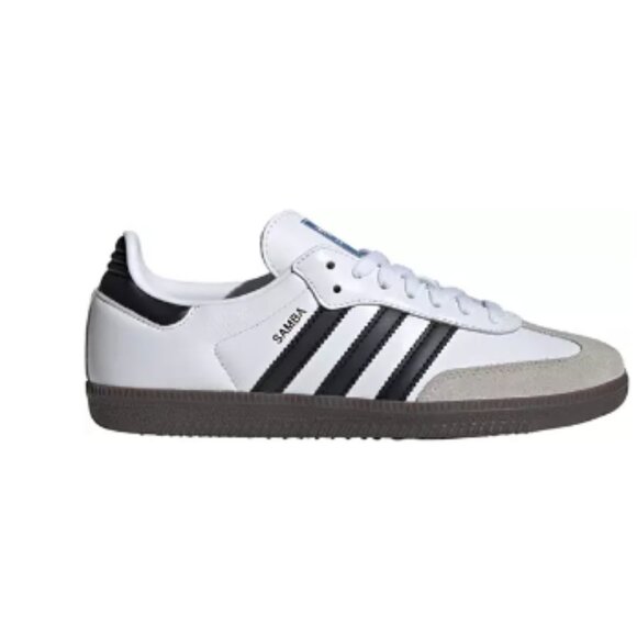MUST TRY!!! adidas Women's Samba OG Shoes, White/Black/White - Picture 6 of 9